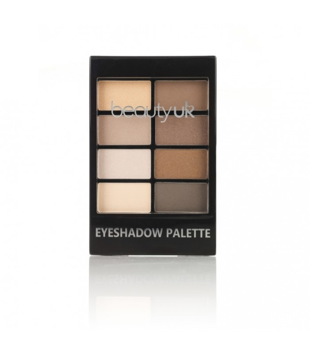 Beauty UK Eyeshadow Palette no.1 - Natural Beauty ryhmässä KAUNEUS JA TERVEYS / Meikit / Silmät ja kulmat / Luomivärit @ TP E-commerce Nordic AB (38-69880)