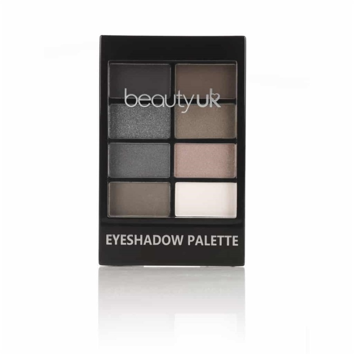 Beauty UK Eyeshadow Palette no.7 - Black Velvet ryhmässä KAUNEUS JA TERVEYS / Meikit / Silmät ja kulmat / Luomivärit @ TP E-commerce Nordic AB (38-69887)