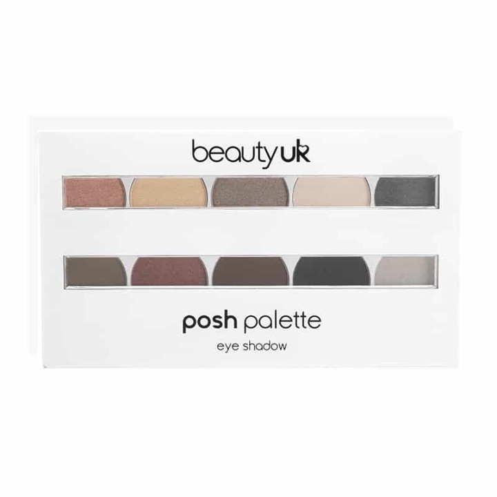 Beauty UK Posh Palette Large Eye Palette No.2 Masquerade ryhmässä KAUNEUS JA TERVEYS / Meikit / Silmät ja kulmat / Luomivärit @ TP E-commerce Nordic AB (38-69890)