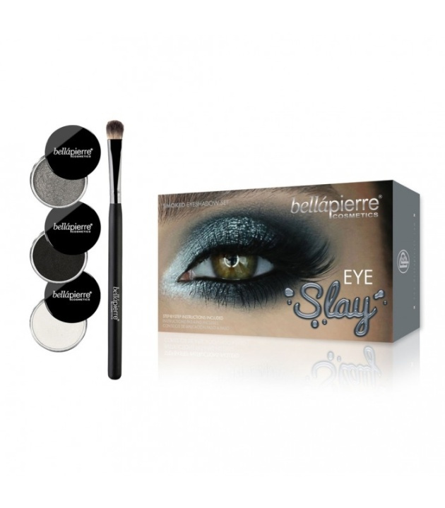 Bellapierre Eye Slay Kit - Smoked ryhmässä KAUNEUS JA TERVEYS / Meikit / Silmät ja kulmat / Luomivärit @ TP E-commerce Nordic AB (38-69903)