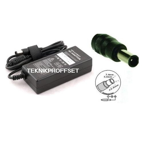 AC Adapter for HP, 18.5V 3.5A 65W (7.4x5.0mm) ryhmässä TIETOKOONET & TARVIKKEET / Kannettavat tietokoneet & tarvikkeet / Laturi / Seinälaturi / HP/Compaq @ TP E-commerce Nordic AB (38-7003)