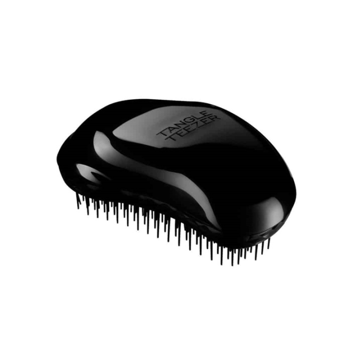 Tangle Teezer The Original Panther Black ryhmässä KAUNEUS JA TERVEYS / Hiukset &Stailaus / Hiusharjat @ TP E-commerce Nordic AB (38-70037)