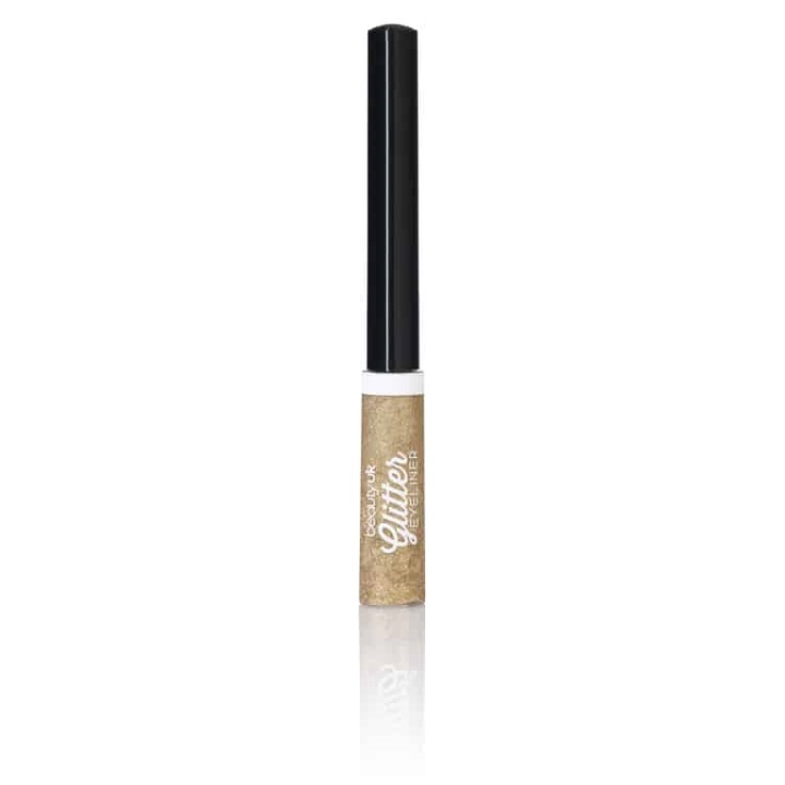 Beauty UK Glitter Eyeliner - Gold 5ml ryhmässä KAUNEUS JA TERVEYS / Meikit / Silmät ja kulmat / Silmänrajauskynä / Kajaali @ TP E-commerce Nordic AB (38-70095)