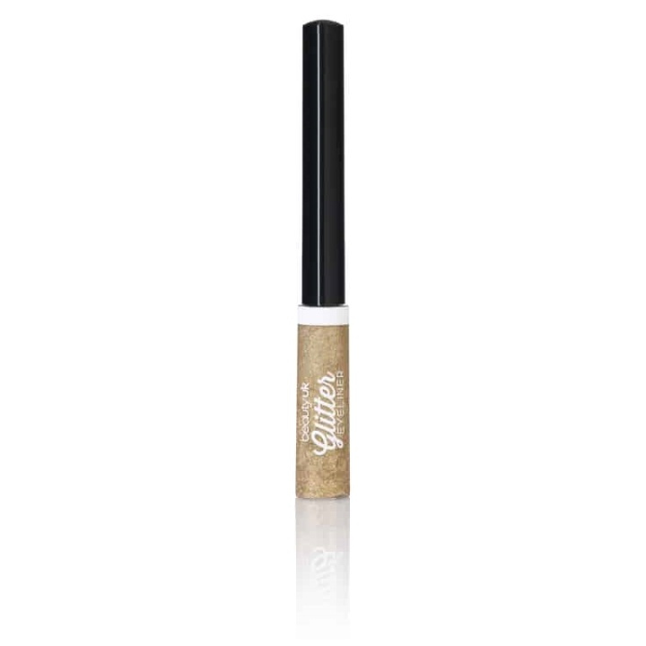 BeautyUK Beauty UK Glitter Eyeliner - Kulta 5ml ryhmässä KAUNEUS JA TERVEYS / Meikit / Silmät ja kulmat / Silmänrajauskynä / Kajaali @ TP E-commerce Nordic AB (38-70095)