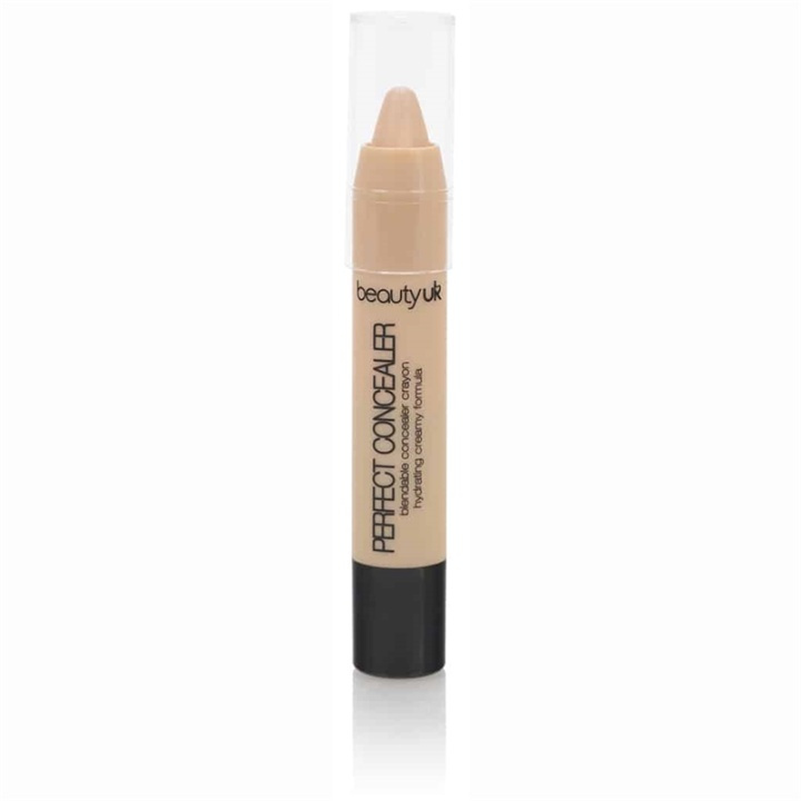 Beauty UK Perfect Concealer Crayon No.1 - Light ryhmässä KAUNEUS JA TERVEYS / Meikit / Meikit Kasvot / Peitevoide @ TP E-commerce Nordic AB (38-70097)