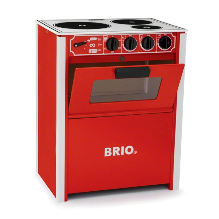 Brio 31355 Spis, röd ryhmässä LELUT, TUOTTEET LAPSILLE JA VAUVOILLE / Leikkikalut, Askartelu &Pelit / Pieni koti ja roolileikki @ TP E-commerce Nordic AB (38-70222)