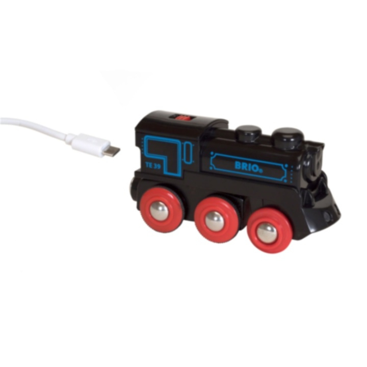 Brio 33599 Uppladdningsbart Lok 4WD ryhmässä LELUT, TUOTTEET LAPSILLE JA VAUVOILLE / Leikkikalut, Askartelu &Pelit / Rakennuslelut / Brio junaradat @ TP E-commerce Nordic AB (38-70278)