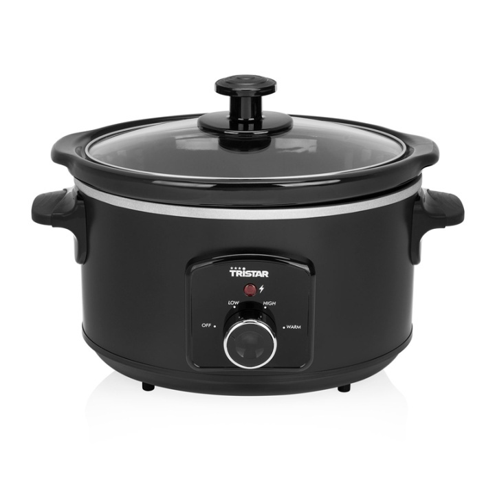 Tristar Slowcooker 3,5l Termostat 180W ryhmässä KOTI, TALOUS JA PUUTARHA / Kodinkoneet / Haudutuspadat @ TP E-commerce Nordic AB (38-71098)