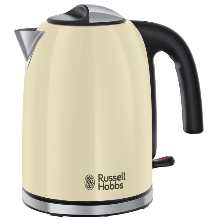 Russell Hobbs Vattenkokare Colours Cream ryhmässä KOTI, TALOUS JA PUUTARHA / Kodinkoneet / Vesi ja mehu / Vedenkeitin @ TP E-commerce Nordic AB (38-71144)