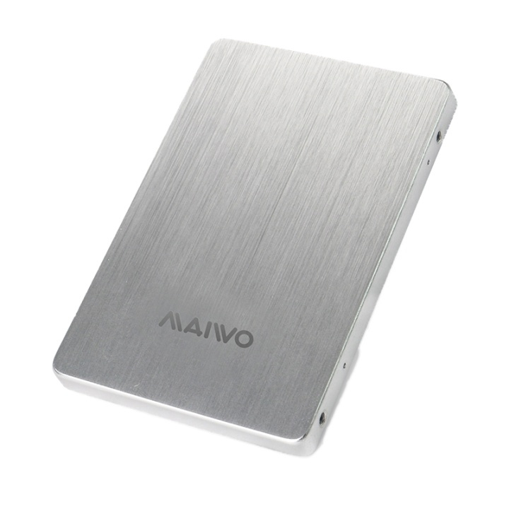 M.2 SSD SATA-sovitin, SATA 6 Gbps, alumiini, hopea ryhmässä TIETOKOONET & TARVIKKEET / Tietokoneen komponentit / Kovalevyt / Sovittimet & Tarvikkeet @ TP E-commerce Nordic AB (38-71811)