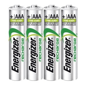 Energizer Batteri AAA/LR03 Laddbart Ni-Mh 500mAh 4-pack ryhmässä KODINELEKTRONIIKKA / Paristot & Laturit / Ladattavat paristot / AAA @ TP E-commerce Nordic AB (38-72024)