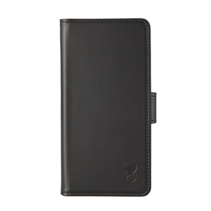 Gear Lompakko Motorola E5 Musta ryhmässä ÄLYPUHELIMET JA TABLETIT / Puhelimen suojakotelo / Motorola @ TP E-commerce Nordic AB (38-72045)