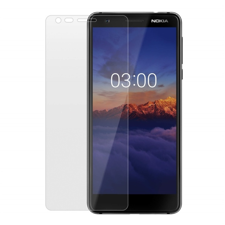 GEAR Panssarilasi Nokia 3.1 ryhmässä ÄLYPUHELIMET JA TABLETIT / Puhelimen suojakotelo / Nokia/Microsoft @ TP E-commerce Nordic AB (38-72084)