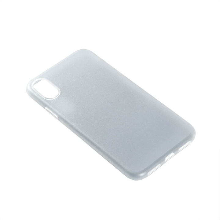 Gear Suojakuori Ultraslim Valkoinen - iPhone XS Max ryhmässä ÄLYPUHELIMET JA TABLETIT / Puhelimen suojakotelo / Apple / iPhone XS Max / Kuoret @ TP E-commerce Nordic AB (38-72102)