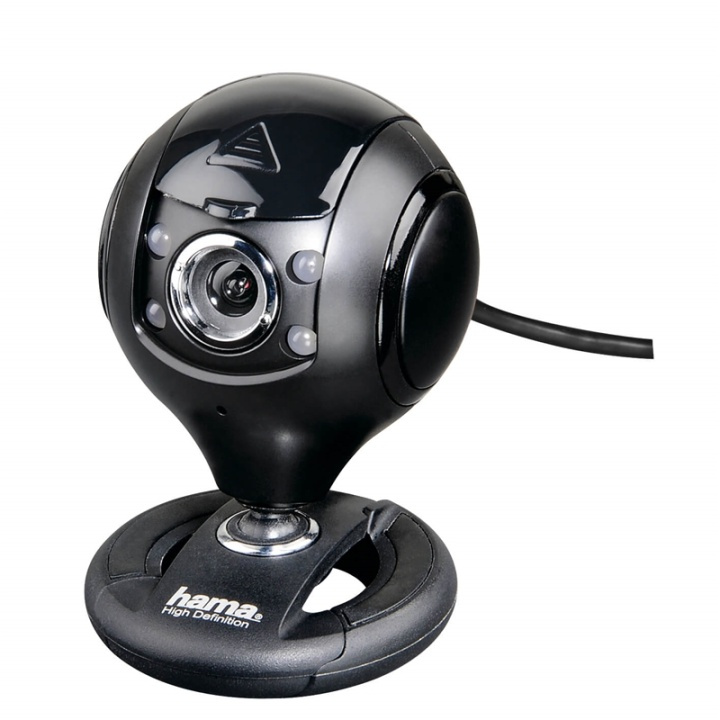 HAMA Webcam HD Spy Protection 16:9 Svart ryhmässä TIETOKOONET & TARVIKKEET / Tietokonetarvikkeet / Web-kamerat @ TP E-commerce Nordic AB (38-72109)