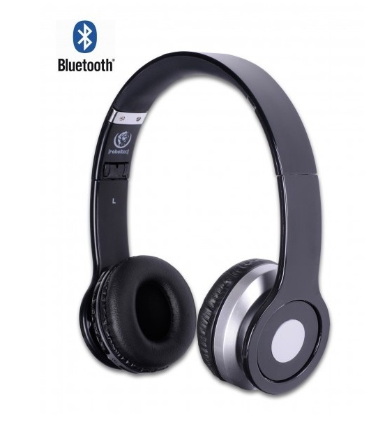 Rebeltecin langattomat kuulokkeet Bluetoothilla, kristalli, musta ryhmässä KODINELEKTRONIIKKA / Ääni & Kuva / Kuulokkeet & Tarvikkeet / Kuulokkeet @ TP E-commerce Nordic AB (38-72397)
