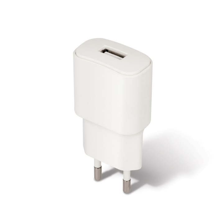 Forever USB-seinälaturi, 2A, valkoinen ryhmässä ÄLYPUHELIMET JA TABLETIT / Laturit & Kaapelit / Seinälaturi / Seinälaturi USB @ TP E-commerce Nordic AB (38-72554)