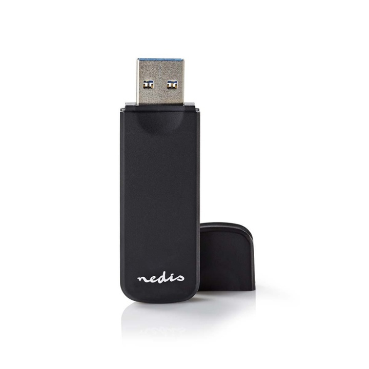 Nedis Kortinlukija | microSD (TF) / microSDHC (TF) / microSDXC (TF) / MMC / SD / SDHC / SDXC | USB 3.2 Gen1 ryhmässä KODINELEKTRONIIKKA / Tallennusvälineet / Kortinlukijat @ TP E-commerce Nordic AB (38-72915)
