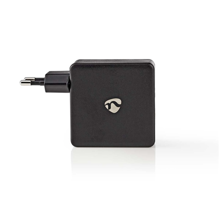Nedis Seinälaturi | 57 W | PD3.0 45W | Pikalataus-toiminto | 2.25 A / 2.4 / 3.0 A | Lähtöliitäntöjen määrä: 2 | USB-A / USB-C™ | Kaapeli ei sisälly | Automaattinen Jännitteen Valinta | Musta ryhmässä ÄLYPUHELIMET JA TABLETIT / Laturit & Kaapelit / Seinälaturi / Seinälaturi USB @ TP E-commerce Nordic AB (38-73032)
