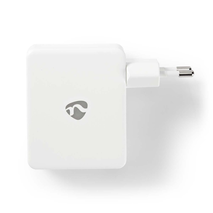 Nedis Seinälaturi | 24 W | Pikalataus-toiminto | 4x 2.4 A | Lähtöliitäntöjen määrä: 4 | 4x USB-A | Kaapeli ei sisälly | Single Voltage Output | Valkoinen ryhmässä ÄLYPUHELIMET JA TABLETIT / Laturit & Kaapelit / Seinälaturi / Seinälaturi USB @ TP E-commerce Nordic AB (38-73071)
