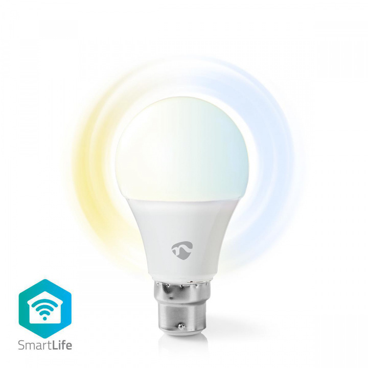 SmartLife LED-Lamppu | Wi-Fi | B22 | 800 lm | 9 W | Kylmä Valkoinen / Lämmin Valkoinen | 2700 - 6500 K | Energialuokka: A+ | Android™ / IOS | A60 | 1 kpl ryhmässä KOTI, TALOUS JA PUUTARHA / Älykodit / Älykäs valaistus @ TP E-commerce Nordic AB (38-73511)