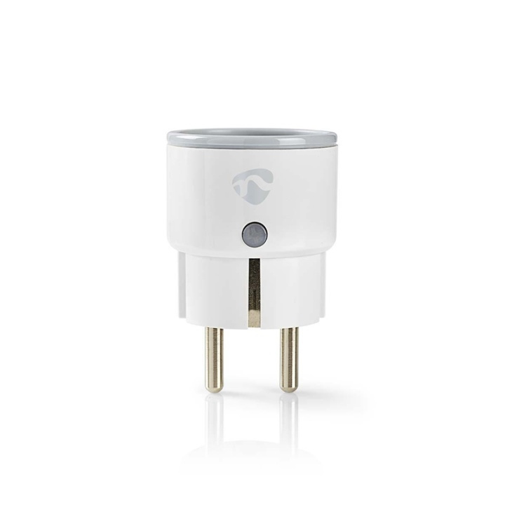 Nedis SmartLife Älypistorasia | Wi-Fi | IP21 | Virtamittari | 2500 W | Maadoitettu virtaliitin / Tyyppi F (CEE 7/7) | -10 - 40 °C | Android™ / IOS | Valkoinen | 1 kpl ryhmässä KOTI, TALOUS JA PUUTARHA / Älykodit / Smart plugs @ TP E-commerce Nordic AB (38-73767)
