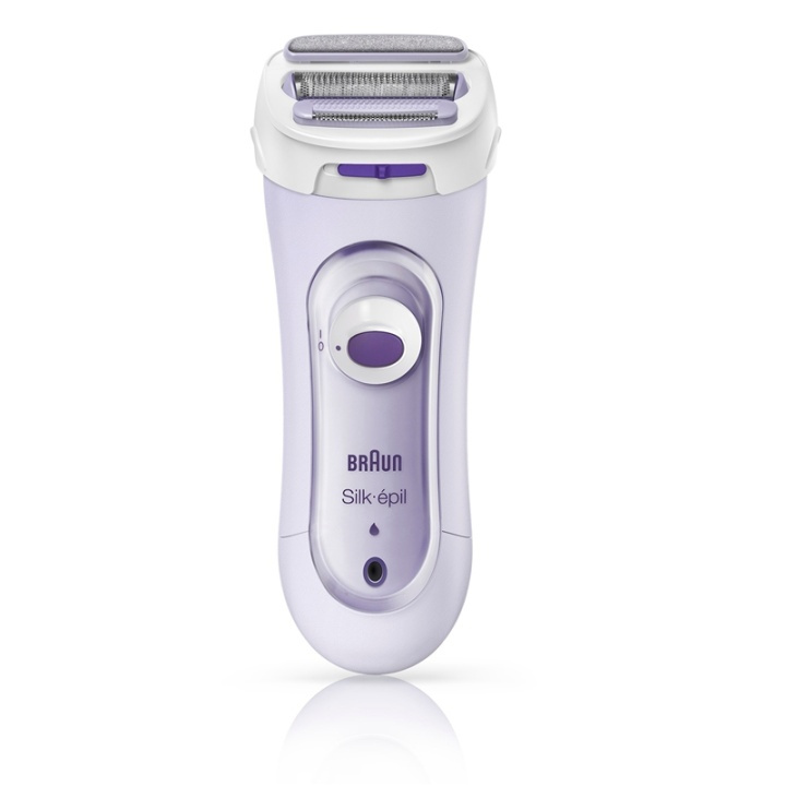 Braun Ladyshave LS5560 Violet ryhmässä KAUNEUS JA TERVEYS / Hiukset &Stailaus / Karvanpoisto / Ladyshave @ TP E-commerce Nordic AB (38-73952)