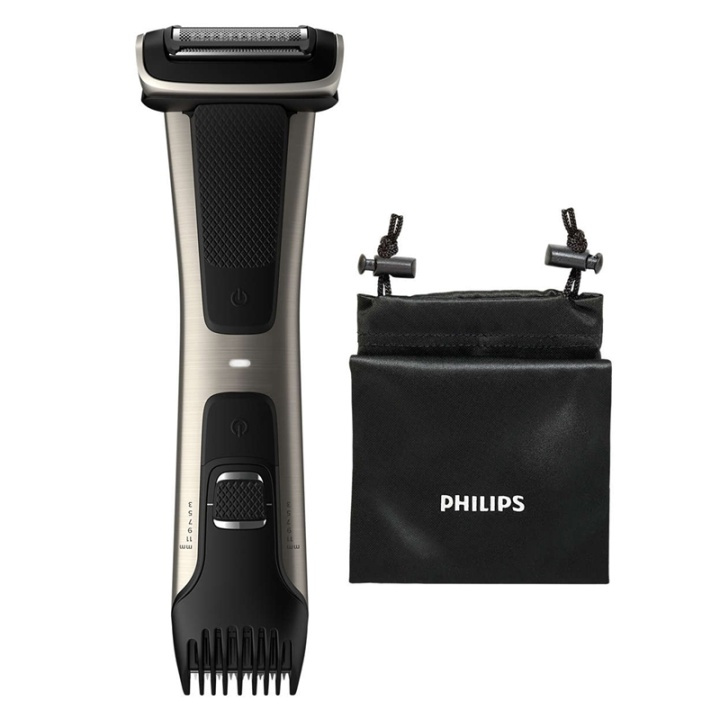 Philips Kroppstrimmer 7000 BG7025/15 ryhmässä KAUNEUS JA TERVEYS / Hiukset &Stailaus / Sheivaus ja trimmaus / Kehon trimmerit @ TP E-commerce Nordic AB (38-74298)