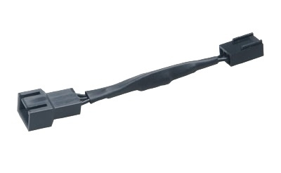 Akasa Fan speed reduction cable, 8cm, 20% reduction, 3pin, black ryhmässä TIETOKOONET & TARVIKKEET / Tietokoneen komponentit / Jäähdytys / Muu jäähdytys @ TP E-commerce Nordic AB (38-74611)