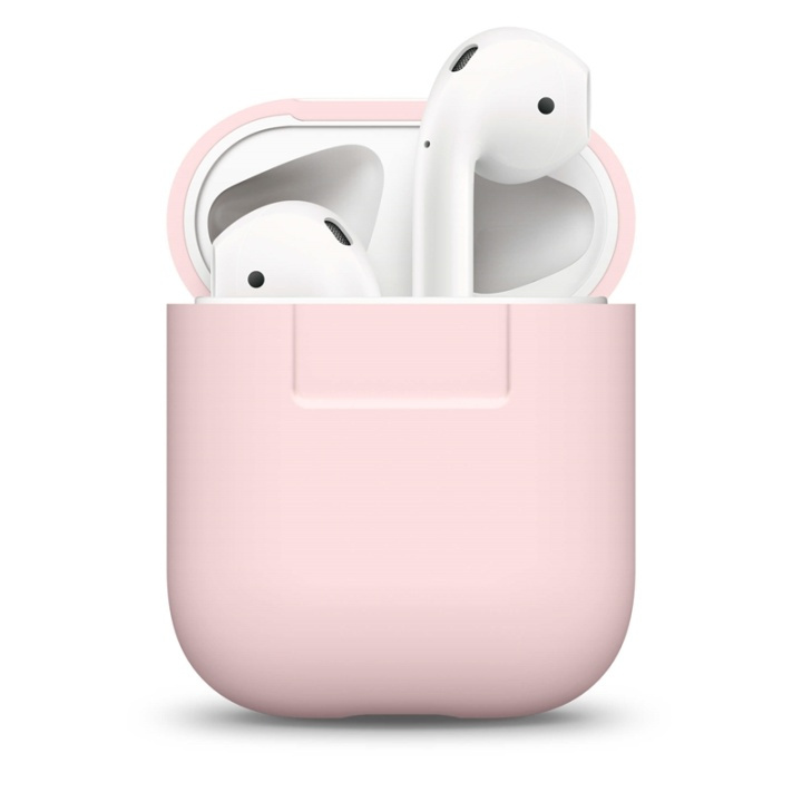 Elago Suojakotelo Airpod Silikooni Pinkki ryhmässä KODINELEKTRONIIKKA / Ääni & Kuva / Kuulokkeet & Tarvikkeet / Tarvikkeet @ TP E-commerce Nordic AB (38-75022)