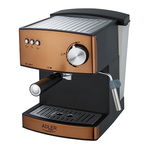 Adler AD4404 espresso- och kaffemaskin ryhmässä KOTI, TALOUS JA PUUTARHA / Kodinkoneet / Kahvikoneet ja tarvikkeet / Espressokoneet @ TP E-commerce Nordic AB (38-75055)