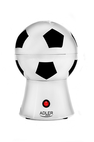 Adler popcornmaskin som ser ut som en fotboll ryhmässä KOTI, TALOUS JA PUUTARHA / Kodinkoneet / Popcornikoneet @ TP E-commerce Nordic AB (38-75060)