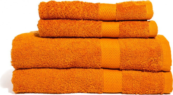Queen Anne frotee oranssi 90x150cm ryhmässä KOTI, TALOUS JA PUUTARHA / Kylpyhuone / Pyyhkeet @ TP E-commerce Nordic AB (38-75469-OR)
