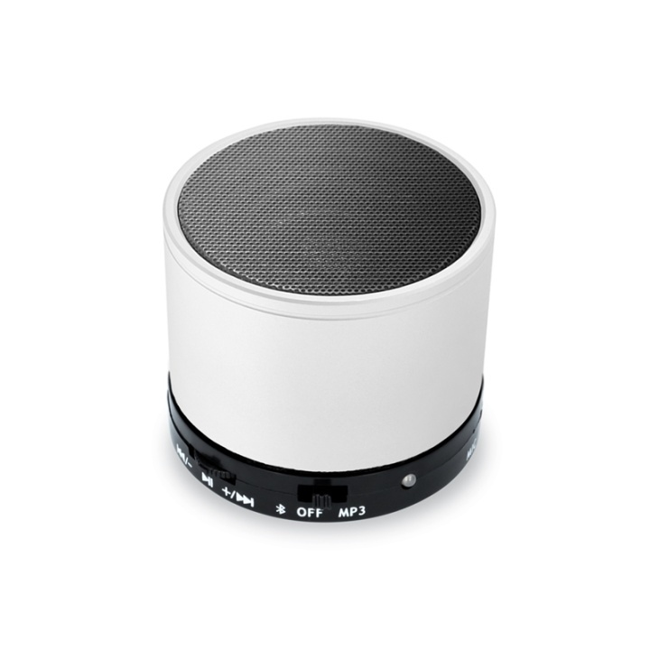 Junior bluetooth-kaiutin, valkoinen ryhmässä KODINELEKTRONIIKKA / Ääni & Kuva / Kaiuttimet & Tarvikkeet / Bluetooth-kaiutin / Kannettavat kaiuttimet @ TP E-commerce Nordic AB (38-75633)
