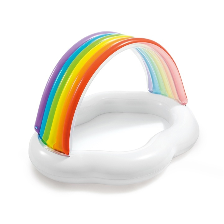 INTEX Rainbow Cloud -vauva-allas ryhmässä LELUT, TUOTTEET LAPSILLE JA VAUVOILLE / Ulkoleut / Kylpylelut @ TP E-commerce Nordic AB (38-76336)