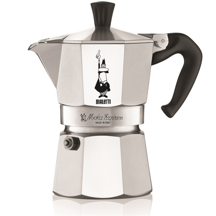 Bialetti Moka kokare 3 kopp ca:200ml ryhmässä KOTI, TALOUS JA PUUTARHA / Kodinkoneet / Kahvikoneet ja tarvikkeet / Espressokoneet @ TP E-commerce Nordic AB (38-76449)