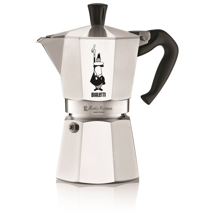 Bialetti Moka kokare 6 kopp ca:300ml ryhmässä KOTI, TALOUS JA PUUTARHA / Kodinkoneet / Kahvikoneet ja tarvikkeet / Espressokoneet @ TP E-commerce Nordic AB (38-76450)