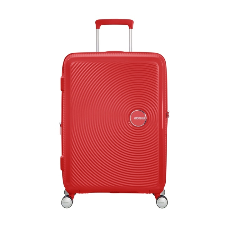 American Tourister Soundbox Sp 67 Exp. Coral Red ryhmässä URHEILU, VAPAA-AIKA JA HARRASTUS / Matkailutarvikkeet / Matkalaukut @ TP E-commerce Nordic AB (38-76653)