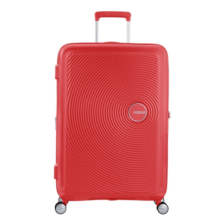 American Tourister Soundbox Sp 77 Exp. Coral Red ryhmässä URHEILU, VAPAA-AIKA JA HARRASTUS / Matkailutarvikkeet / Matkalaukut @ TP E-commerce Nordic AB (38-76655)