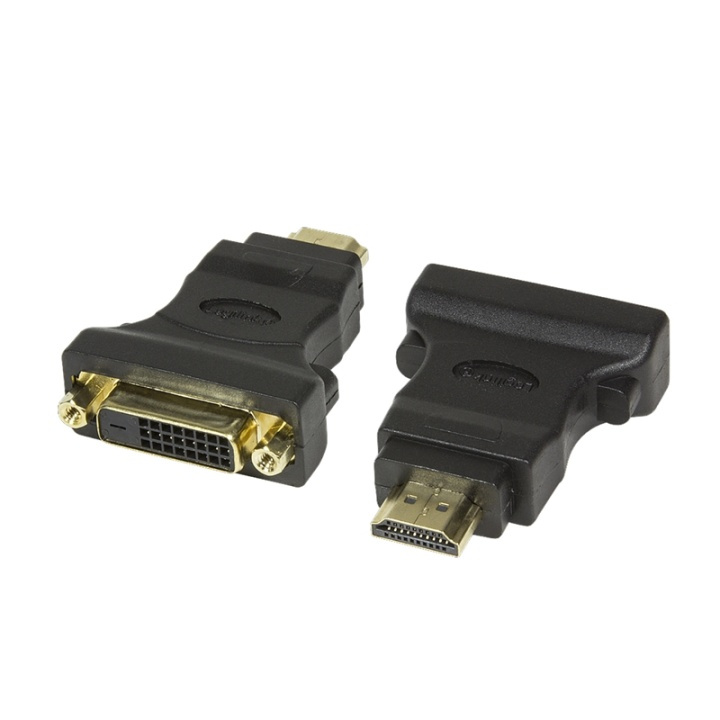 LogiLink HDMI-hane -> DVI-D-hona ryhmässä KODINELEKTRONIIKKA / Kaapelit & Sovittimet / HDMI / Sovittimet @ TP E-commerce Nordic AB (38-76806)