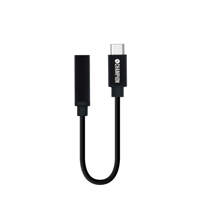 Champion USB-C till 3.5mm adapter ryhmässä KODINELEKTRONIIKKA / Ääni & Kuva / Kuulokkeet & Tarvikkeet / Tarvikkeet @ TP E-commerce Nordic AB (38-76987)