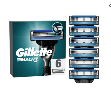 Gillette Mach3 Base 6p