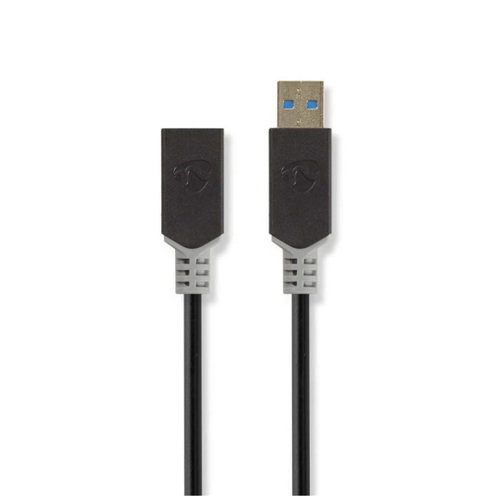 Nedis USB-C™ Sovitin | USB 3.2 Gen 1 | USB-C™ Uros | USB-A Naaras | 5 Gbps | 0.15 m | Pyöreä | Niklattu | PVC | Antrasiitti | Laatikko ryhmässä ÄLYPUHELIMET JA TABLETIT / Laturit & Kaapelit / Kaapelit / Tyyppi C -kaapelit @ TP E-commerce Nordic AB (38-77551)