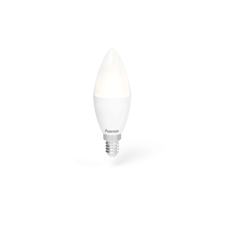 Hama WiFi LED-lampa E14 Vit 4.5W ryhmässä KOTI, TALOUS JA PUUTARHA / Älykodit / Älykäs valaistus @ TP E-commerce Nordic AB (38-77728)