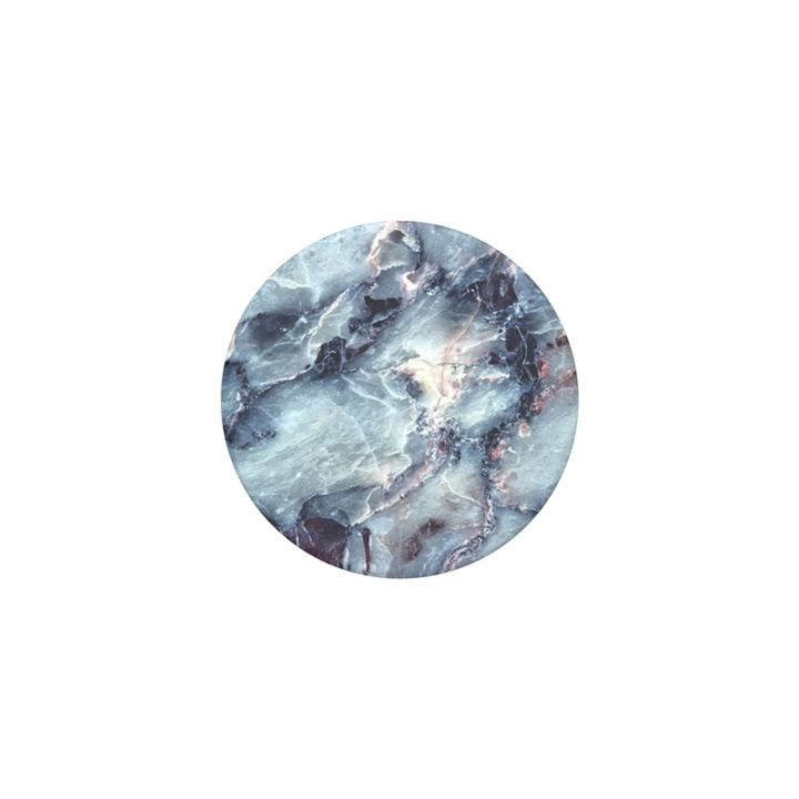 PopSockets Blue Marble Avtagbart Grip med Ställfunktion ryhmässä ÄLYPUHELIMET JA TABLETIT / Muut tarvikkeet / Popsockets @ TP E-commerce Nordic AB (38-77852)