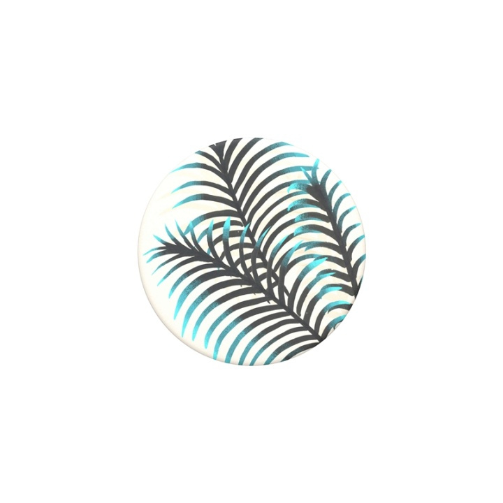 PopSockets Pacific Palm Avtagbart Grip med Ställfunktion ryhmässä ÄLYPUHELIMET JA TABLETIT / Muut tarvikkeet / Popsockets @ TP E-commerce Nordic AB (38-77871)