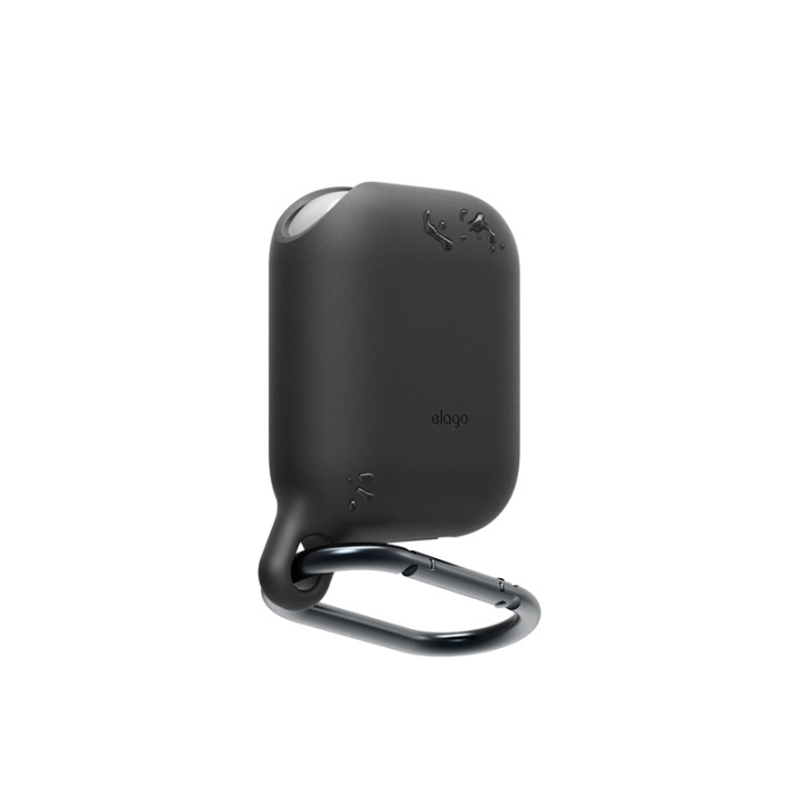 Elago Suojakotelo Airpod Vedenkestävä Karb.haka Musta ryhmässä KODINELEKTRONIIKKA / Ääni & Kuva / Kuulokkeet & Tarvikkeet / Tarvikkeet @ TP E-commerce Nordic AB (38-77947)