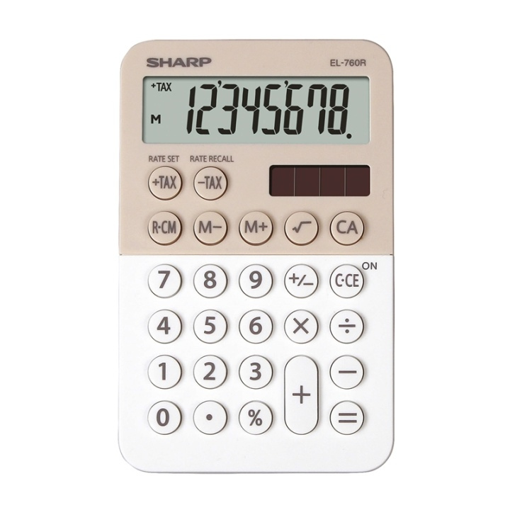 Sharp Kalkylator EL760RBLA ryhmässä KOTI, TALOUS JA PUUTARHA / Kellot ja laskimet / Laskimet @ TP E-commerce Nordic AB (38-77964)