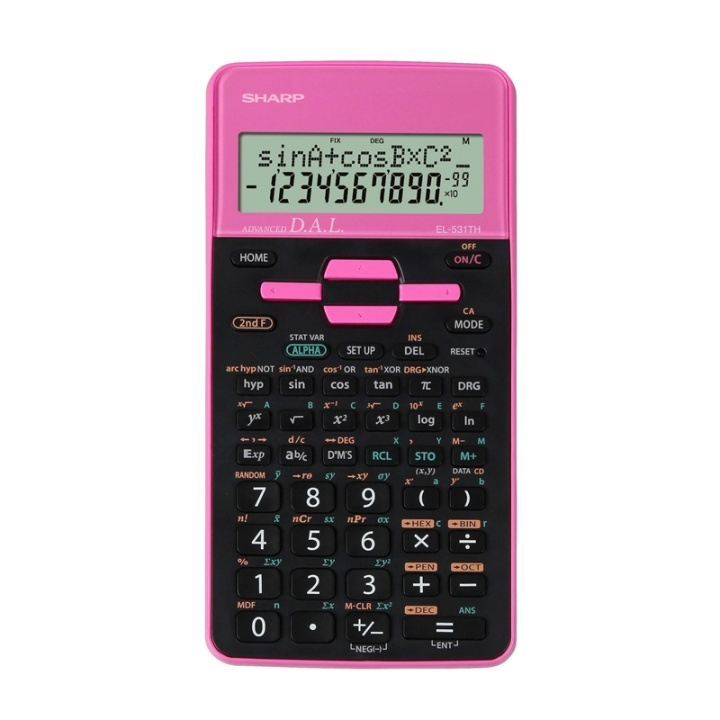 Sharp Kalkylator EL531THBPK ryhmässä KOTI, TALOUS JA PUUTARHA / Kellot ja laskimet / Laskimet @ TP E-commerce Nordic AB (38-77973)