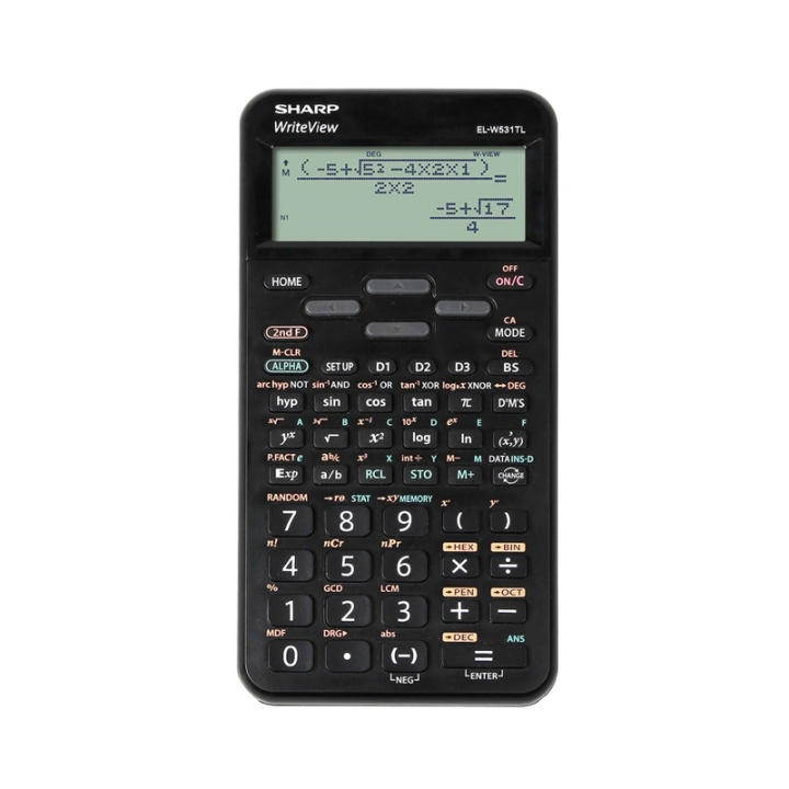 Sharp Kalkylator ELW531TLBBK ryhmässä KOTI, TALOUS JA PUUTARHA / Kellot ja laskimet / Laskimet @ TP E-commerce Nordic AB (38-77975)